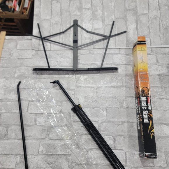 Proline GMS20 Music Stand Black, New Expandable‎ Easy Transport Black - Picture 5 of 9